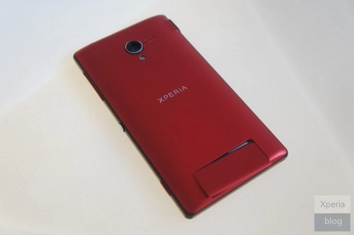 Ảnh thực tế sony xperia zl bản đặc biệt màu đỏ - 9