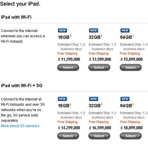 Apple trực tiếp bán ipad ở vn - 2