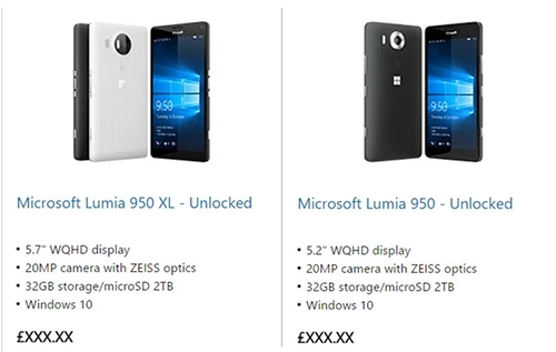Bản thử lumia 950 lộ ảnh với cảm biến võng mạc - 4