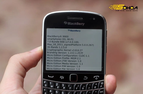 Blackberry bold 9900 xuất hiện ở hà nội - 6