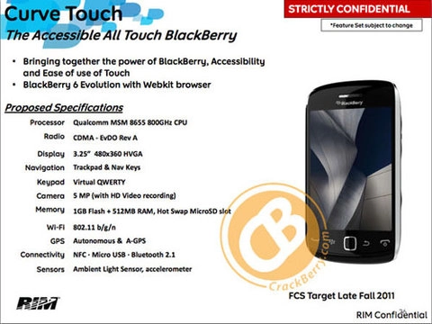 Blackberry bold và curve sắp có cảm ứng - 4