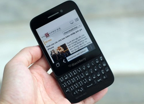 Blackberry q5 bản thử nghiệm xuất hiện ở hà nội - 1