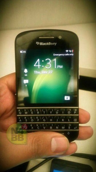 Blackberry x10 bàn phím qwerty lộ thêm ảnh thực tế - 1