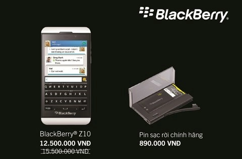 Blackberry z10 giá 125 triệu đồng - 1