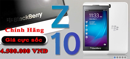 Blackberry z10 giảm giá xuống còn 45 triệu đồng - 1