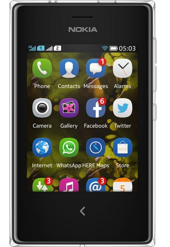 Bộ ba điện thoại cảm ứng giá rẻ nokia asha mới - 2