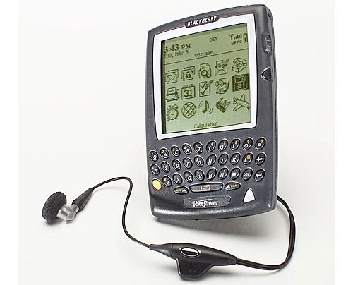 Các mẫu blackberry đình đám từ năm 2000 - 2