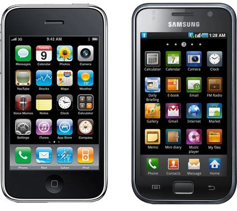 Các smartphone khiến samsung mất 1 tỷ usd cho apple - 1