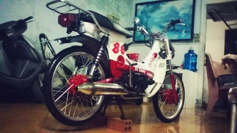 Chaly của biker 10x ở linh xuân quận thủ đức độ theo phog cách drag thái - 8