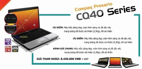 Compaq cq40-611au giá rẻ sắp có mặt tại việt nam - 2