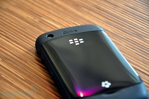 đập hộp blackberry curve 8520 - 9