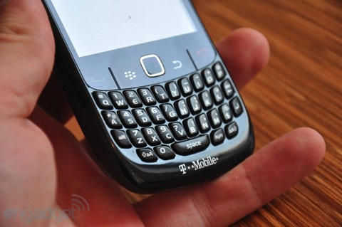 đập hộp blackberry curve 8520 - 10