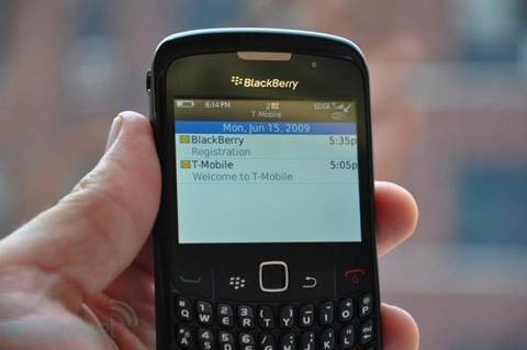 đập hộp blackberry curve 8520 - 20