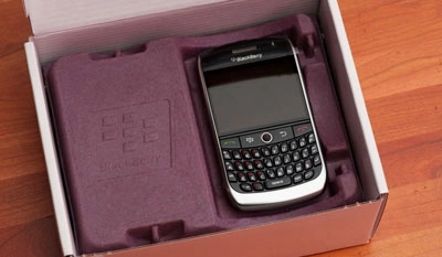 đập hộp blackberry curve 8900 - 32