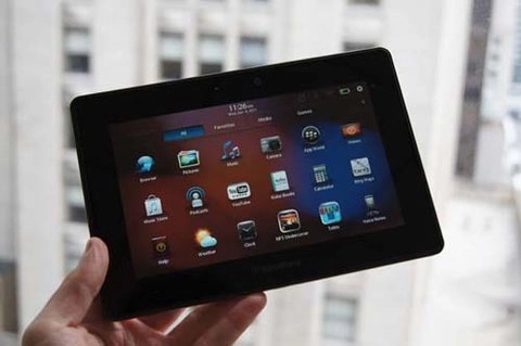 đập hộp blackberry playbook - 5