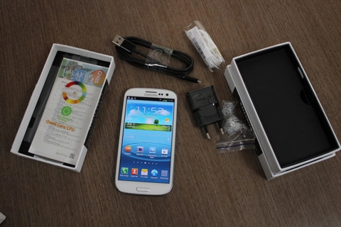 đập hộp galaxy s iii chính hãng - 6