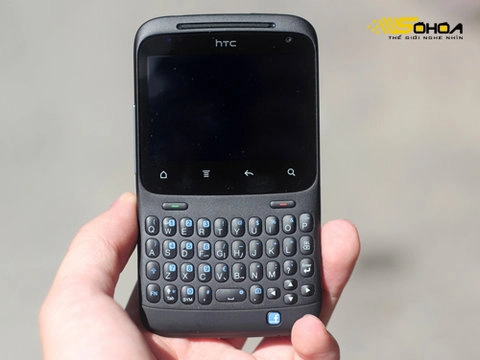 đập hộp htc chacha màu đen ở vn - 4