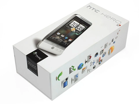 đập hộp htc hero xinh xắn - 1