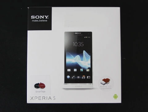 đập hộp sony xperia s chính hãng - 1