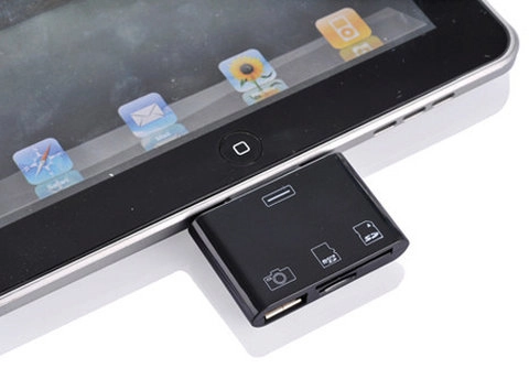 Đầu đọc thẻ và cổng usb cho ipad - 2