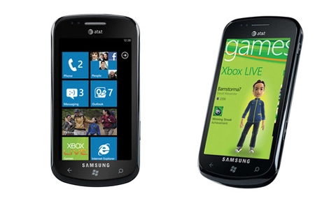 Di động windows phone 7 của samsung lg và dell - 2