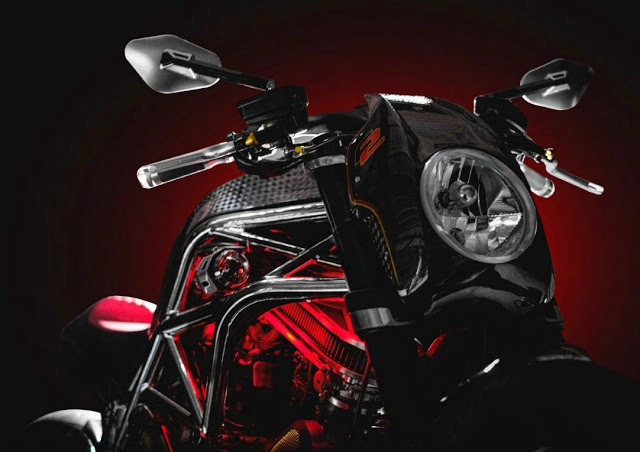 Diavel độ full carbon với tên gọi the ferat ii - 6