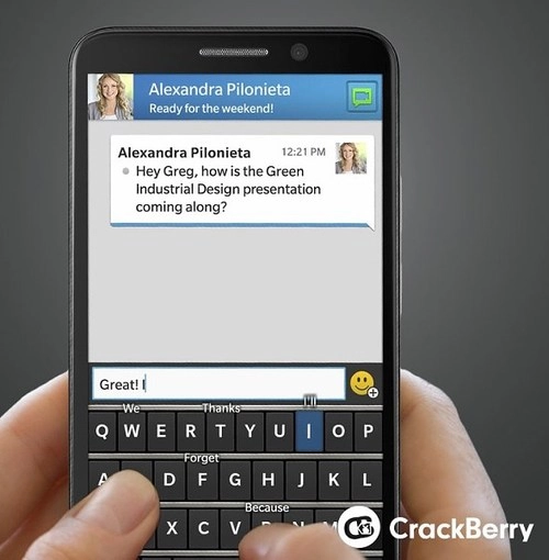 Điện thoại blackberry 10 kiểu dáng trượt đầu tiên - 4
