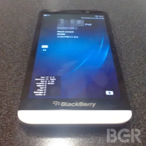 Điện thoại blackberry màn hình 5 inch lần đầu xuất hiện - 1