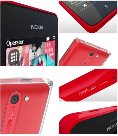 Điện thoại cảm ứng giá rẻ nokia asha được thiết kế như lumia - 2