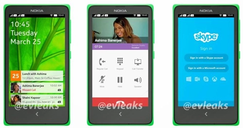 Điện thoại nokia x chạy android tiếp tục lộ ảnh - 3