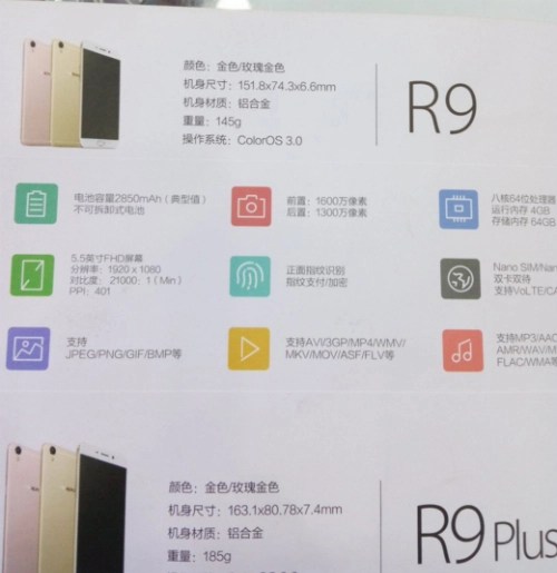 Điện thoại r9 mới của oppo có thiết kế giống iphone - 6
