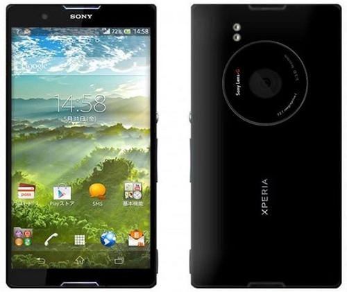 Điện thoại sony xperia zu 64 inch lộ ảnh quảng cáo dùng bút - 6