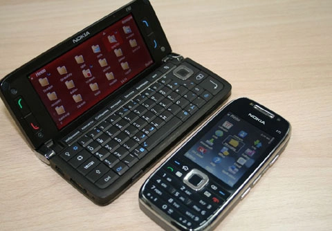 Dòng họ nokia e-series có bàn phím qwerty - 3