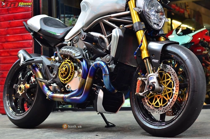 Ducati monster 1200 độ siêu khủng với loạt đồ chơi đắt giá - 9