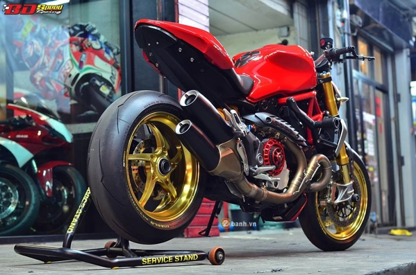 Ducati monster 1200s độ phong cách cùng vẻ ngoài đầy ấn tượng - 5