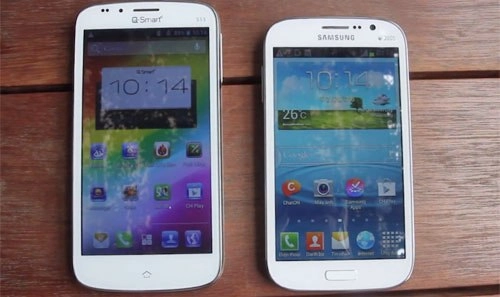 Galaxy grand duos đọ sức với smartphone việt màn hình lớn - 1