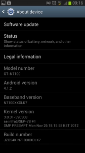 Galaxy note ii có bản nâng cấp nhẹ lên android 412 - 1