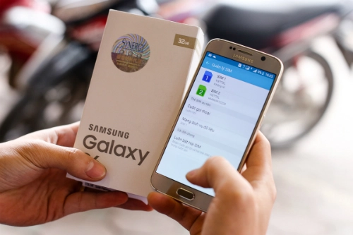 Galaxy s6 hàng xách tay giảm giá sâu còn 12 triệu đồng - 1