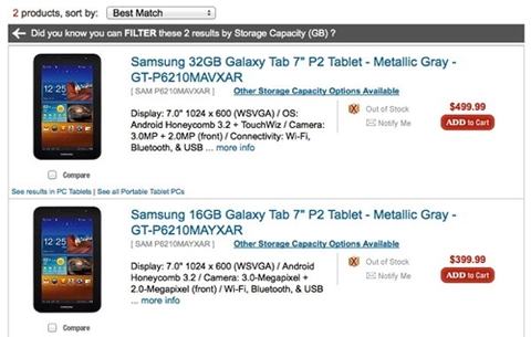 Galaxy tab 7 plus bắt đầu cho đặt hàng - 1