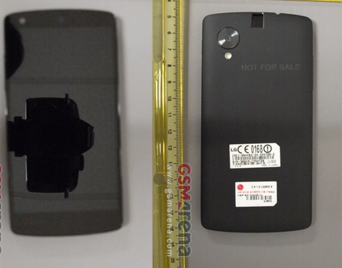 Google nexus 5 lộ diện với mặt trước giống nexus 4 - 2