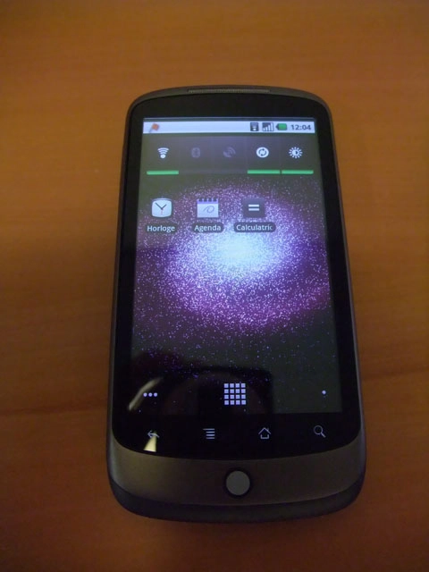 Google nexus one trình diễn - 2