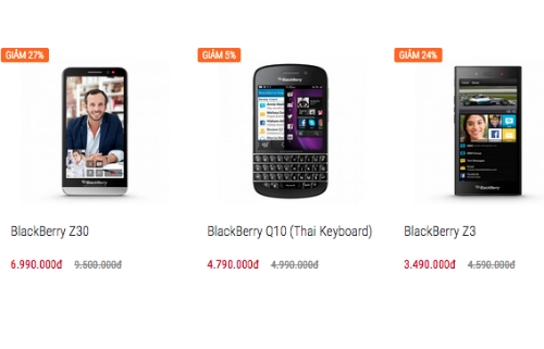 Hàng loạt điện thoại blackberry giảm giá trước tết - 2