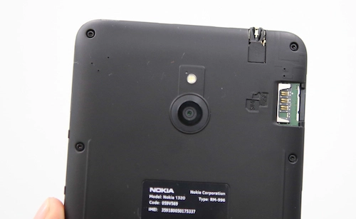 Hình ảnh mở hộp nokia lumia 1320 tại việt nam - 5