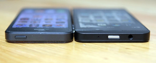 hình ảnh so sánh iphone 5 và blackberry l series - 2