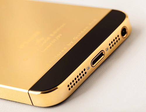 Hình ảnh thực tế iphone 5s gloosy gold tại việt nam - 4