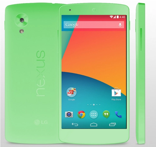 Hình ảnh về google nexus 5 với nhiều màu sắc khác nhau - 5