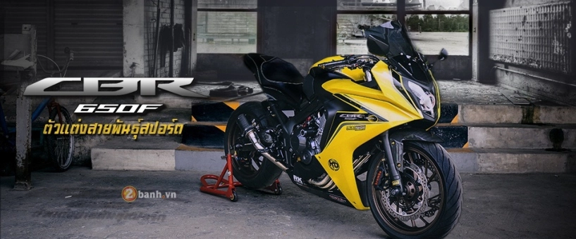 Honda cbr650f đầy phong cách trong bộ cánh nổi bật - 1