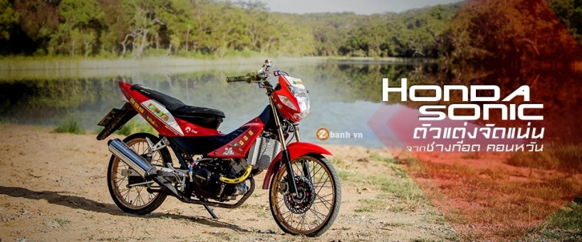 Honda sonic độ đầy phong cách cùng dàn đồ chơi đắt tiền - 1