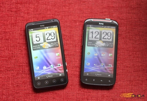 Htc evo 3d vs sensation - 1