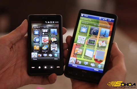 Htc hd2 vs hd mini - 9